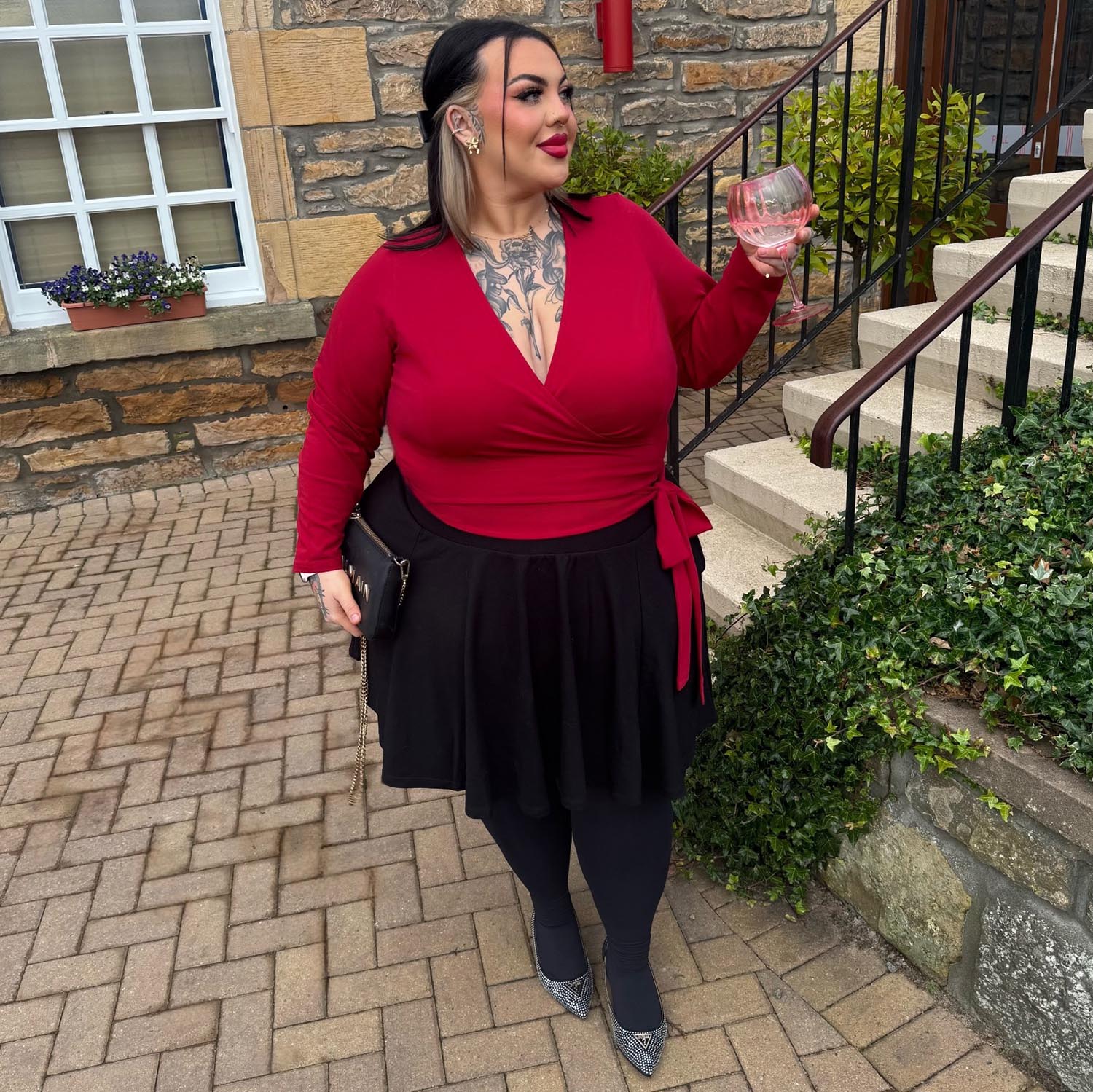 Mini-Flare Skirt - Black (V2)